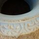 Pair of old Medici vase in cast iron, early XXth, H: 43.5cm
