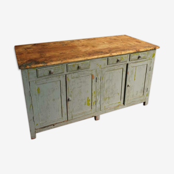 Old kitchen island workbench or sidetable