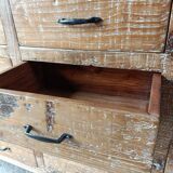 Meuble en teck tiroirs