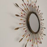 Vintage sun mirror