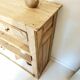 Ancien Buffet vaisselier bois brut