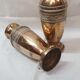 Pair of vases, in copper, early XXth