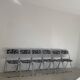 6 zebra folding chairs