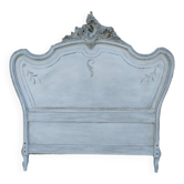 Tête de lit style louis xv patine shabby chic