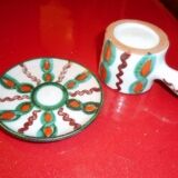 Cup and under cup Vallauris A. Fazio