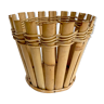 Bamboo and rattan pot cover