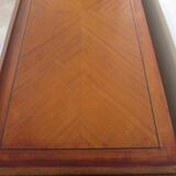 Louis XVI chest of drawers - Bronze - Butterfly wood veneer marquetry - 1930