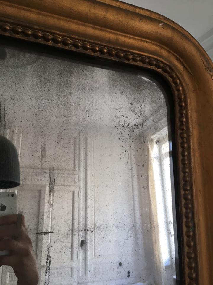 XIX th Louis Philippe mirror 72x194cm