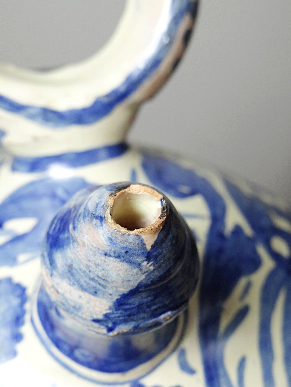 Large Spanish majolica jug Domingo Punter 1952