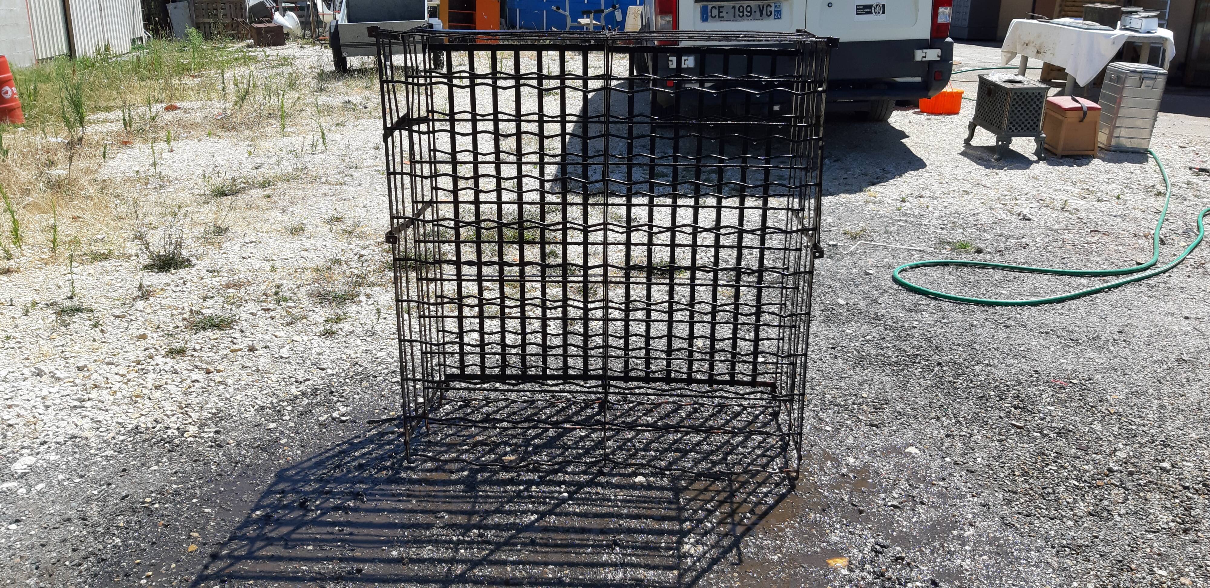 Furniture iron bottle locker, 2 doors