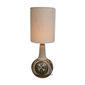 Lampe de table en céramique faite à la main - Soholm - Danemark - années 1970