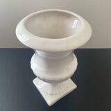 Medici white porcelain vase