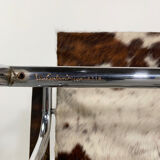 Pair of LC1 cow skin chairs by Le Corbusier for Cassina 1970