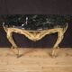 20th Century Italian Lacquered and Gilded Console