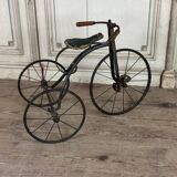 Tricycle d’enfants en fer forgé, vers 1900