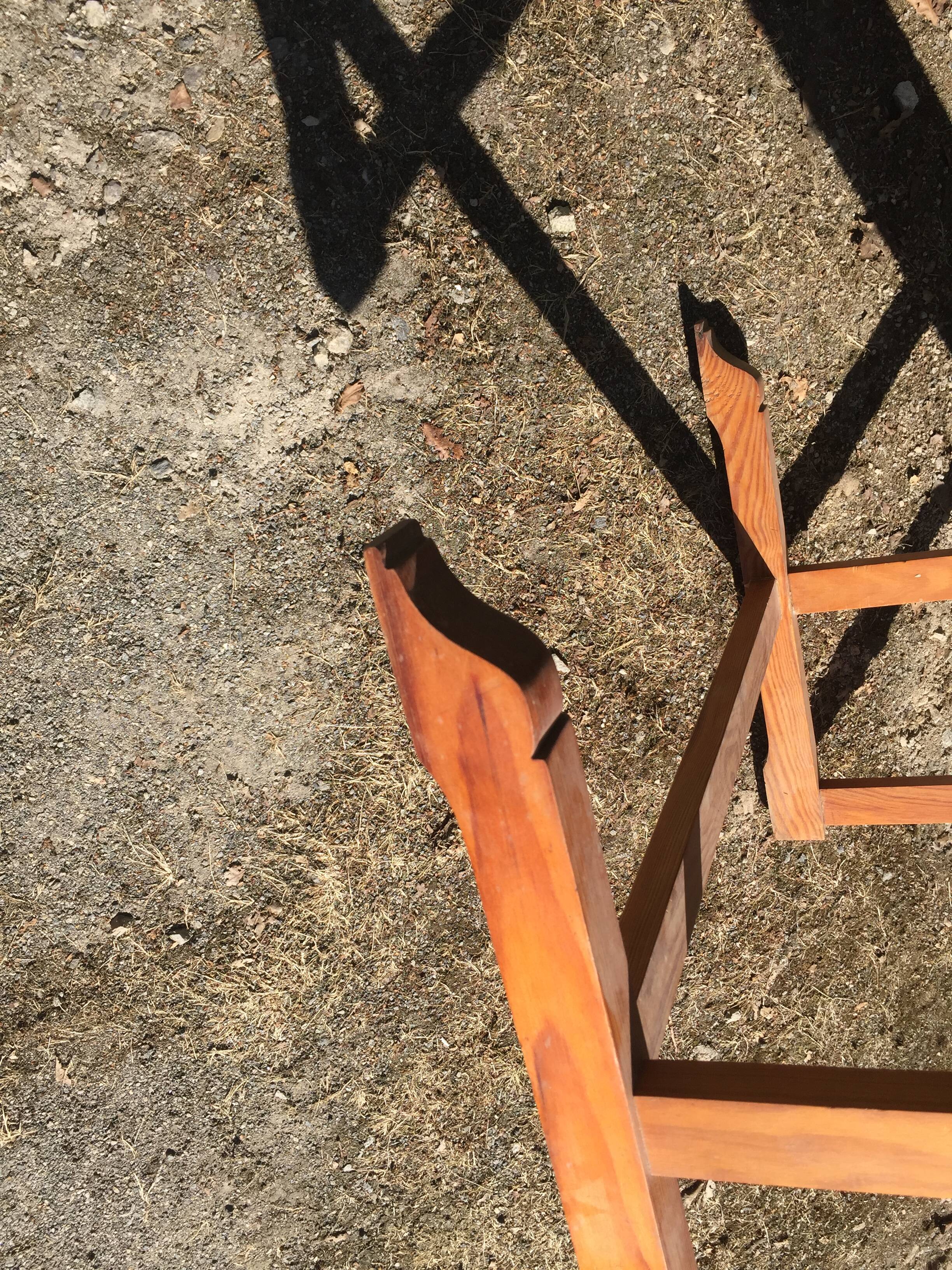 Vintage pitchpin slope desk