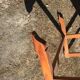 Vintage pitchpin slope desk