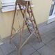 Wooden stepladder