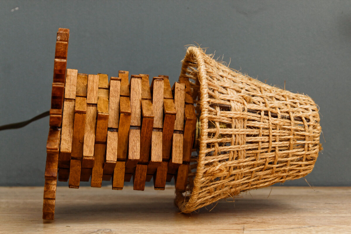 50s bedside lamp - popular art