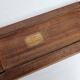 Solid wood bookends with zipper, folding, 1900