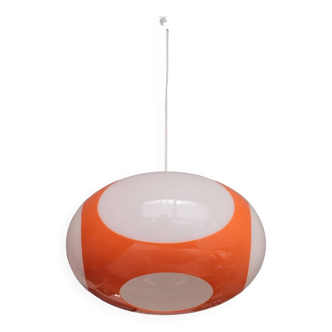 Massive bug eye ufo pendant light