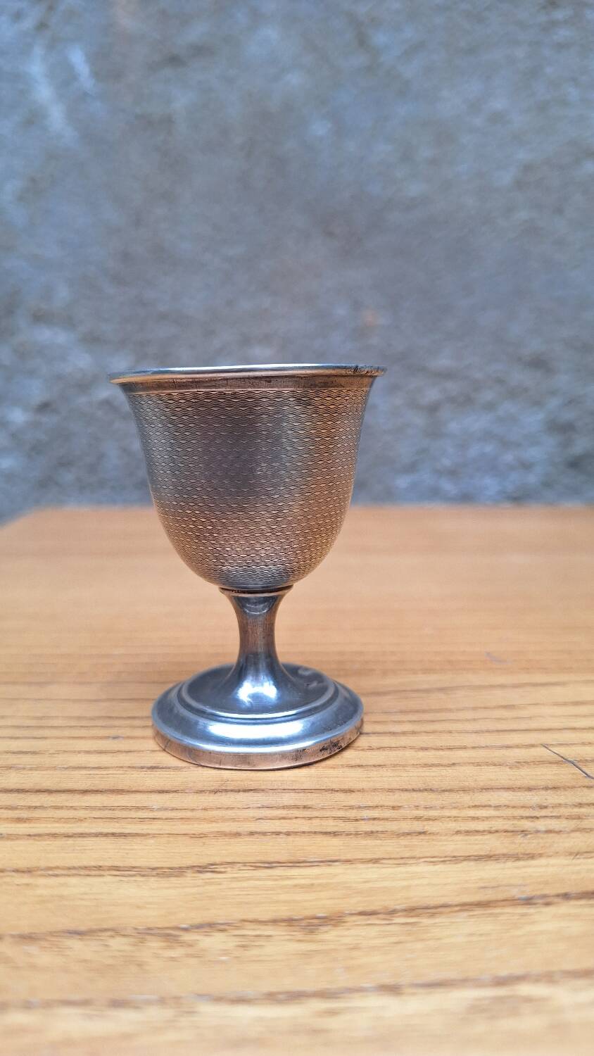 Cardeilhac solid silver egg cup