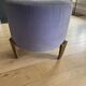 Pouf velours Garouste et Bonetti