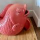Large vintage ceramic fish 60's unique piece