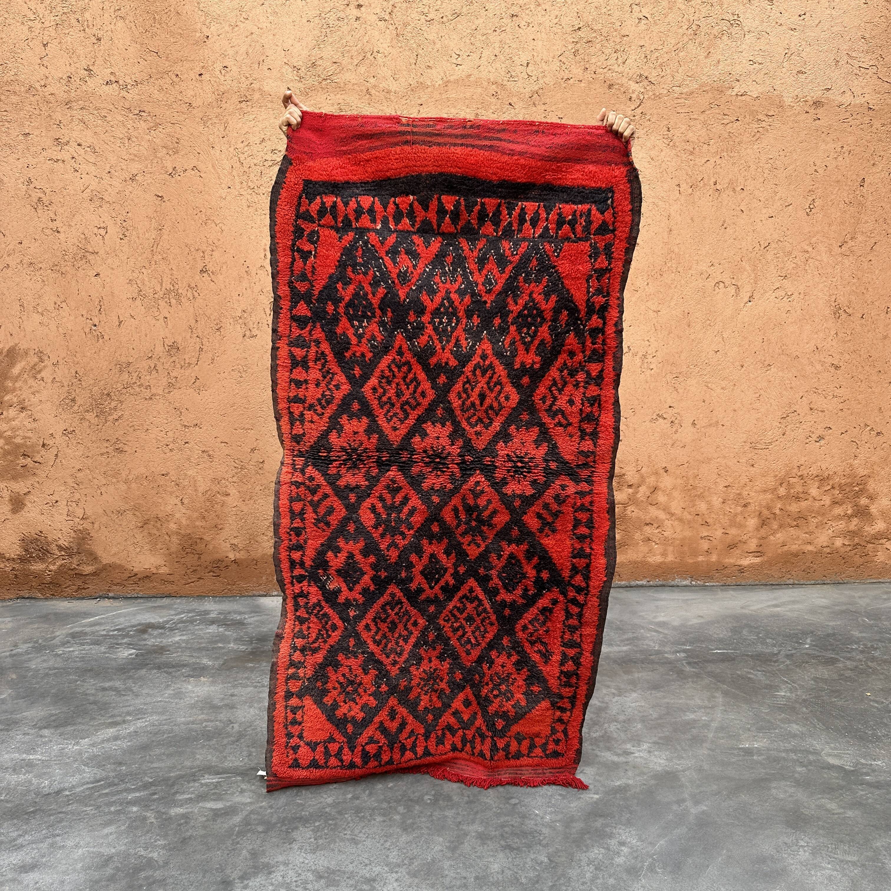 Moroccan carpet - 95 x 188 cm