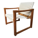 Vintage armchair by Karin Mobring from the 70s, new fabric and straps