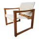 Vintage armchair by Karin Mobring from the 70s, new fabric and straps