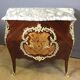 Commode de style Louis XV en Marqueterie vers 1900