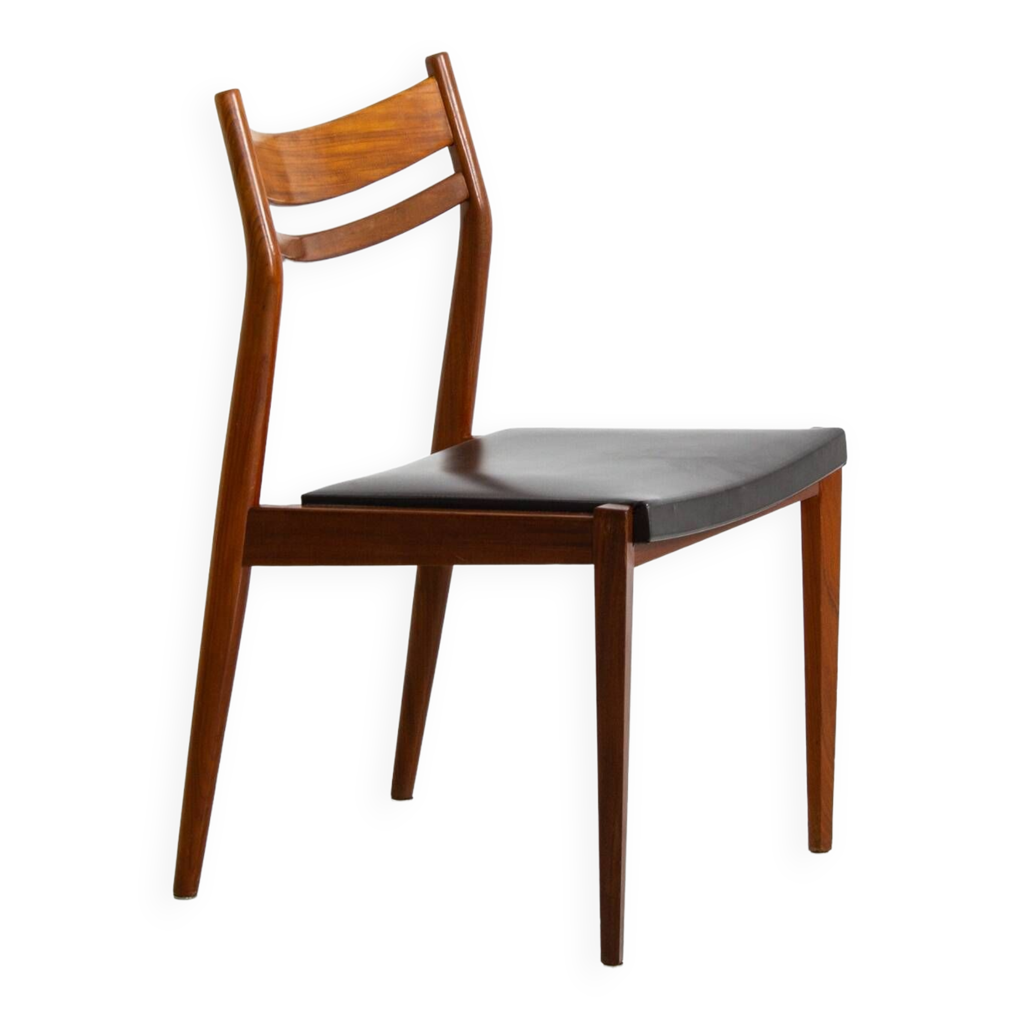 Set of 6 Scandinavian teak chairs, circa 1960