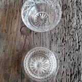 Glass candy box with diamond stopper