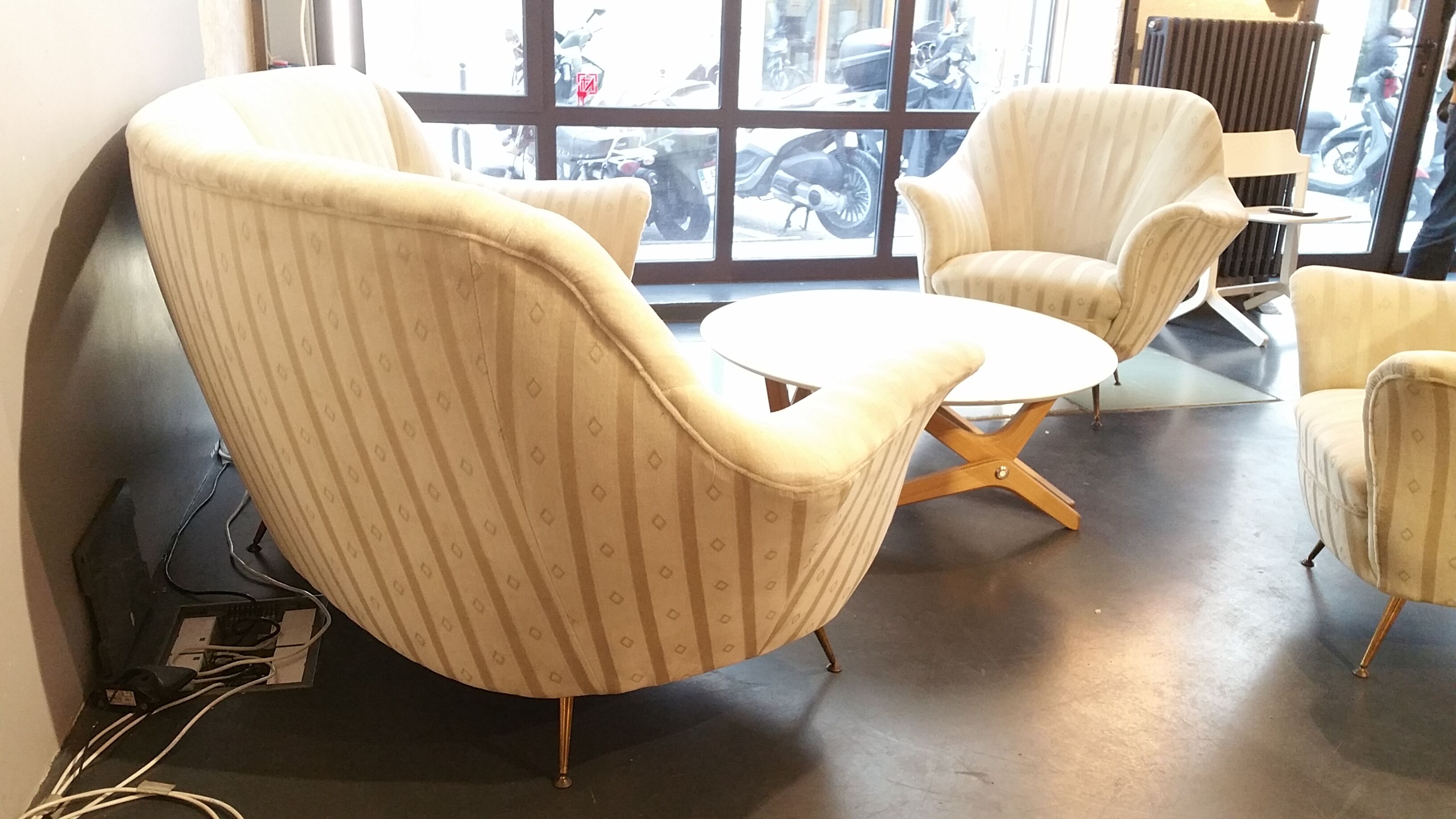 Sofa Design Arc of "Ico Parisi" of 50-60 years