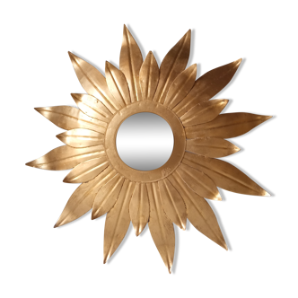 Vintage gold metal ceiling lamp
