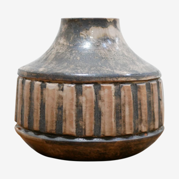 Vintage ceramic vase, Felix Ceram workshop, Vallauris