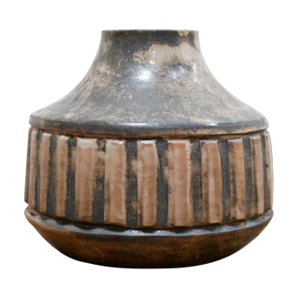 Vintage ceramic vase, Felix Ceram workshop, Vallauris