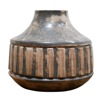 Vase vintage en céramique atelier Felix Ceram Vallauris
