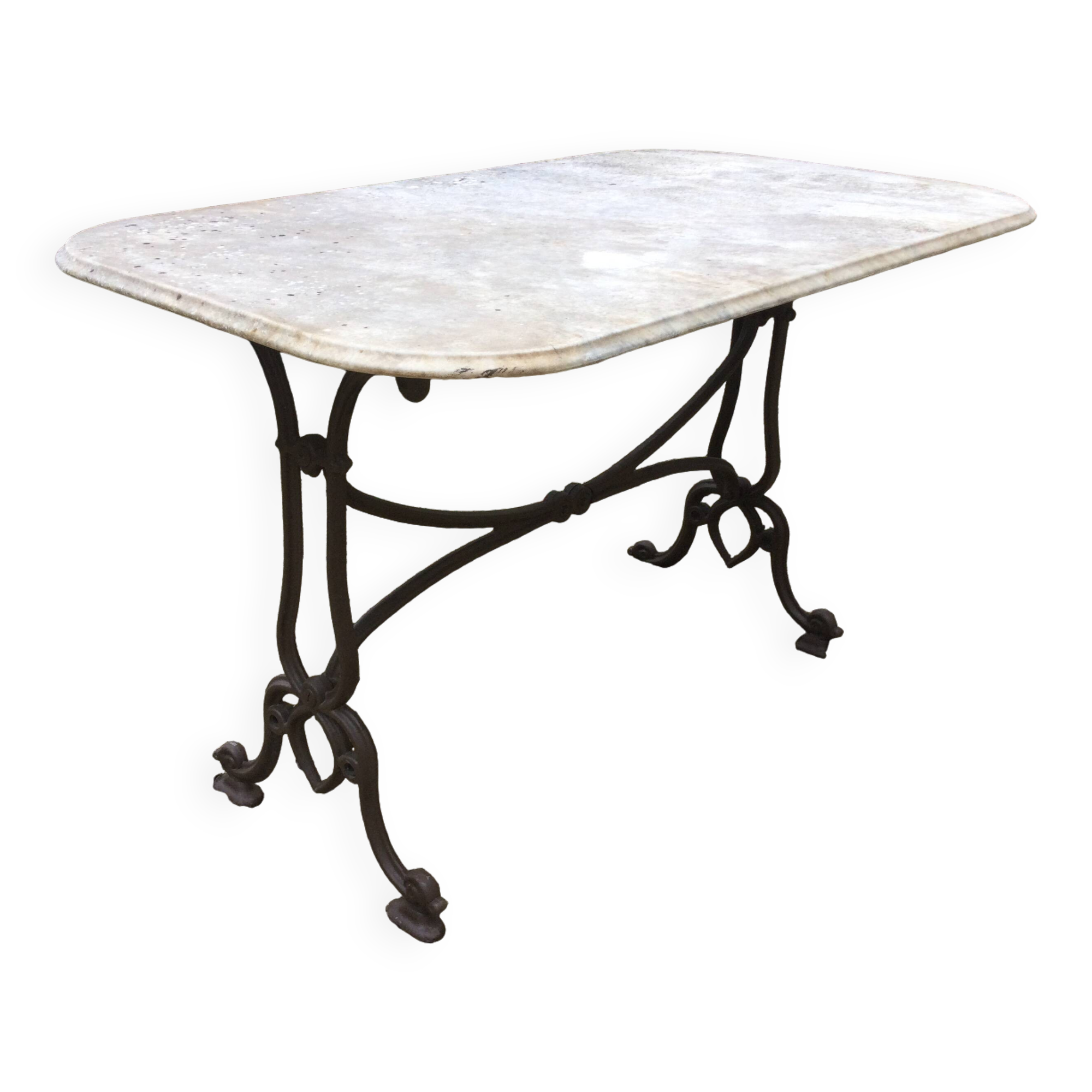 Old bistro table