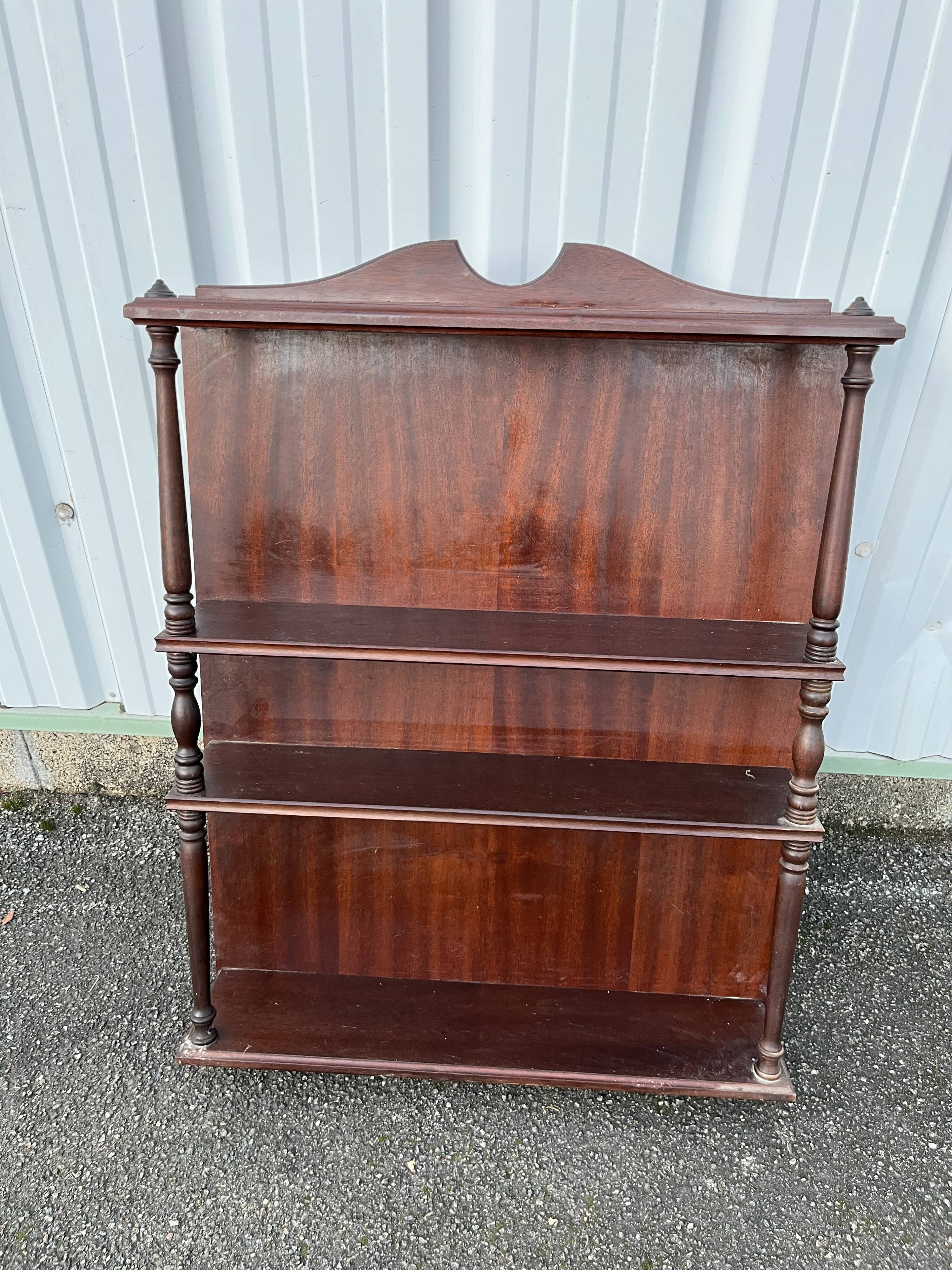 Louis-Philippe Style Wall Shelf 98 x 75 x 19