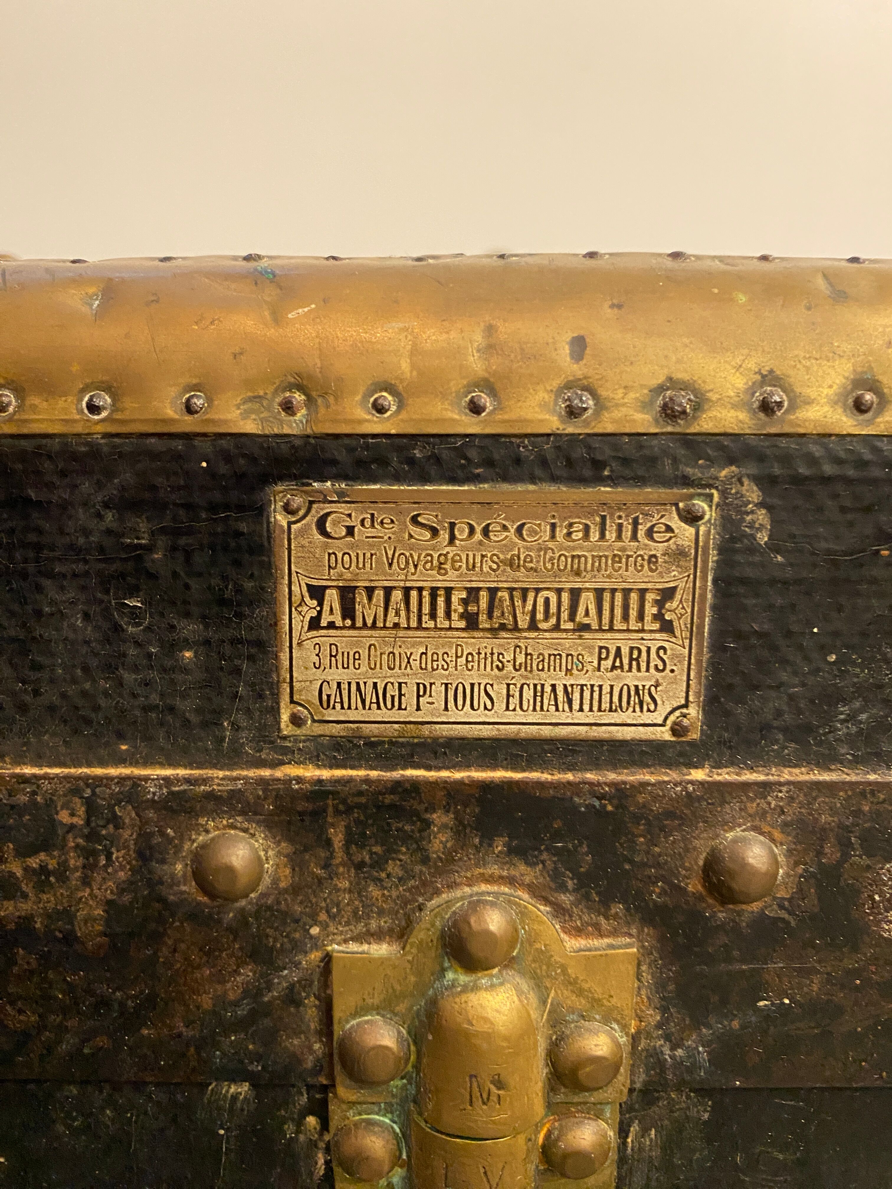 Travel trunk Maille-Lavolaille