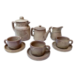 Stoneware coffee/tea set