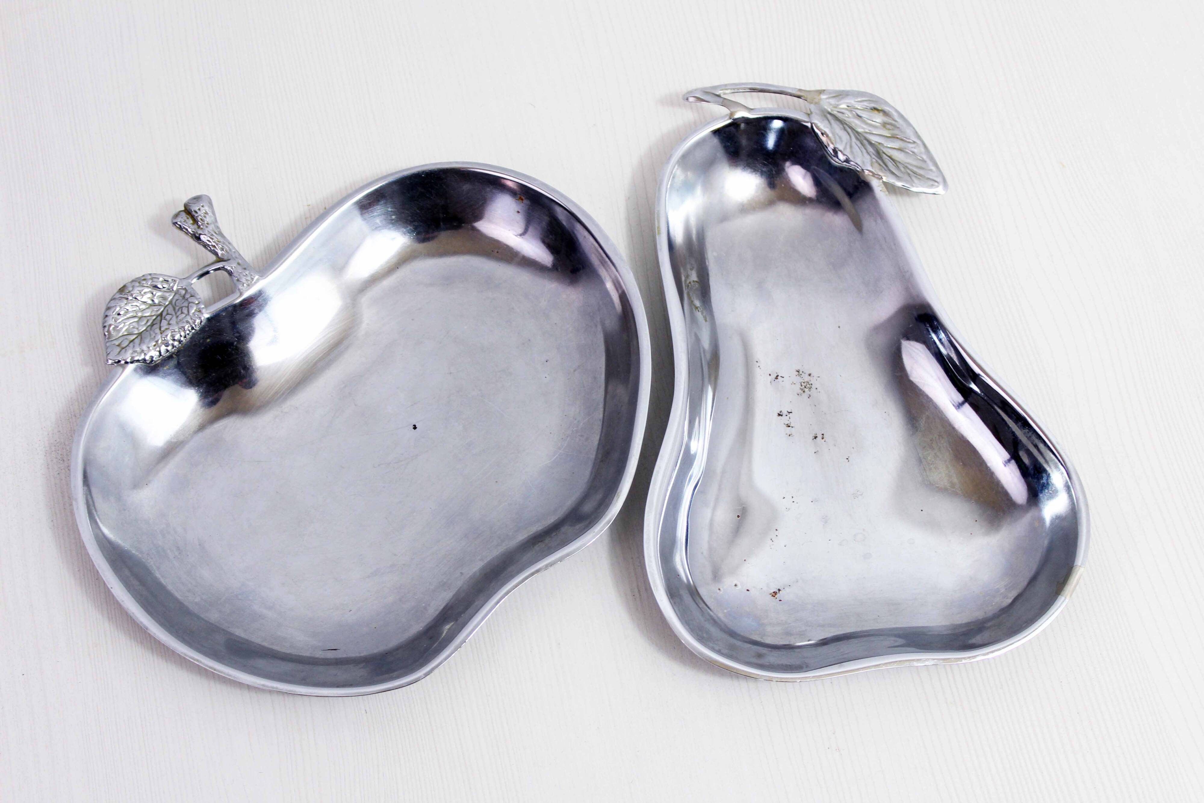Duo de plats ou vide poche pomme poire