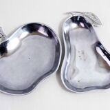 Duo of dishes or apple pear pocket