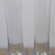 Pair of Bayel crystal flower vases – 24 cm – square bases