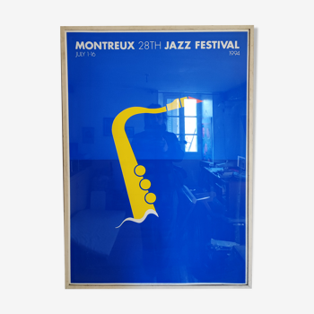Affiche Montreux Jazz festival 1994