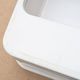 White plastic wall shelf by Jean Lin Viaud, 1970s