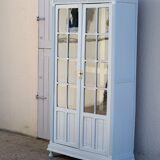 Glass-glazed Parisian wardrobe 1920