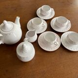 Pierre Motton glazed clay tea set for Gien